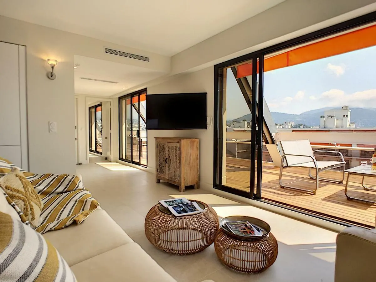 Nestor&Jeeves - Sky Light Terrace - Hyper Center - By Sea - Top Floor Nice