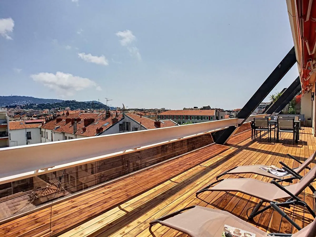 Nestor&Jeeves - Sky Light Terrace - Hyper Center - By Sea - Top Floor Nice 0*,